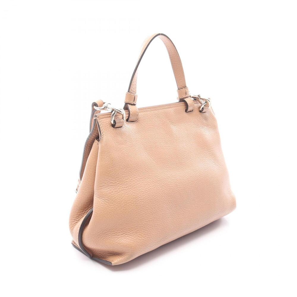 GUCCI Authentic Cream Leather Bamboo Bag - Picture 2 of 15